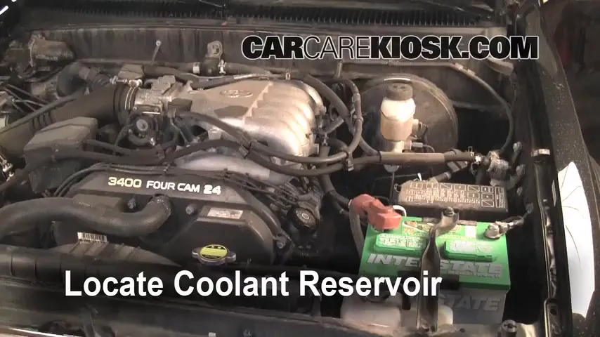 2004 Toyota Tacoma Pre Runner 3.4L V6 Crew Cab Pickup (4 Door) Coolant (Antifreeze) Fix Leaks